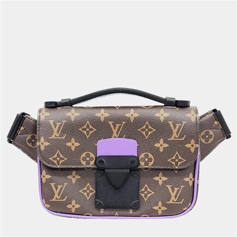 lv sling bag men monogram|Luxury Monogram Macassar Canvas Brown .